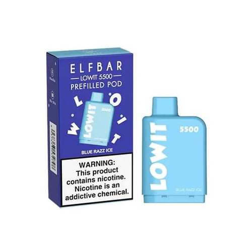 سحبة الف بار لويت 5500 موشة -Elfbar Lowit 5500 Puf...