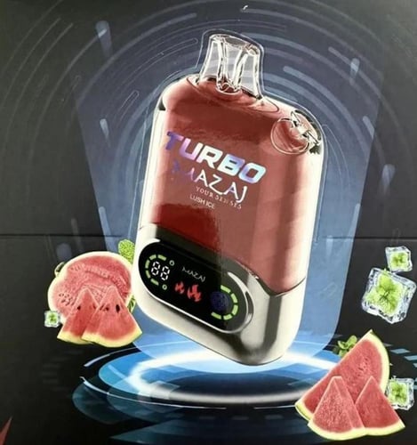 مزاج تيربو 15000 شفطة 50 نيكوتين - Mazaj Turbo 150...