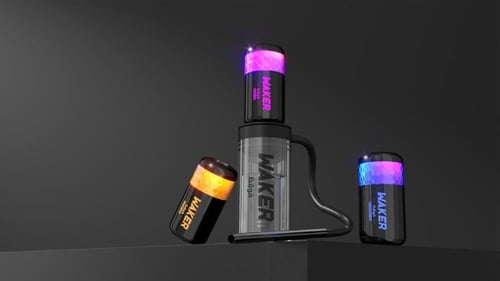 شيشة أي هوكا ووكر 5000 سحبة - WAKER Shisha E-Hooka...