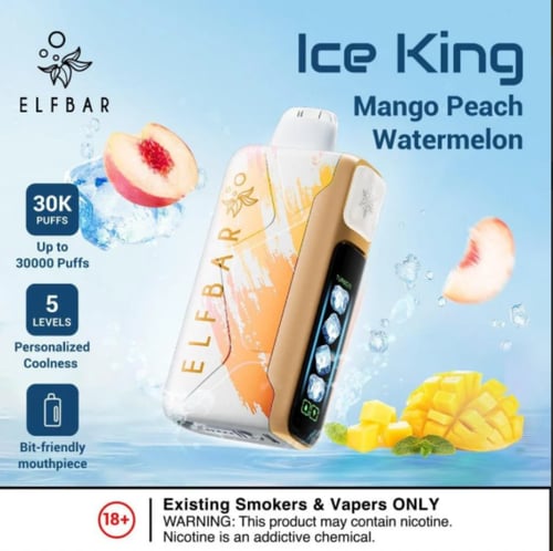 الف بار ايس كينق 30000 سحبة - ELFBAR ICE KING