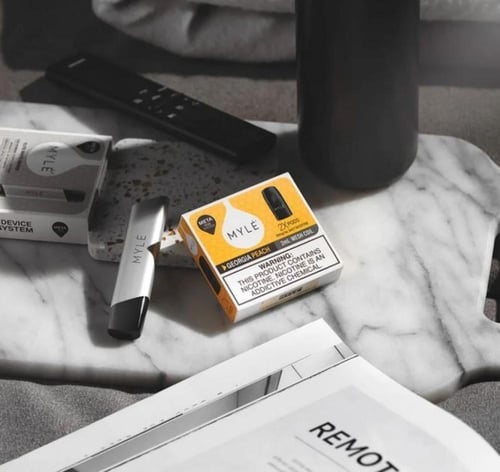 سحبة دخان مايلي 5 ميتا نظام بود - Myle Meta Device