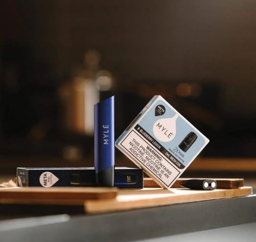 سحبة دخان مايلي 5 ميتا نظام بود - Myle Meta Device