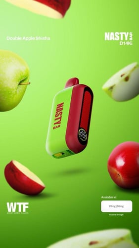 سحبة جاهزة ناستي 14000 شفطة 50 نيكوتين - Nasty 140...