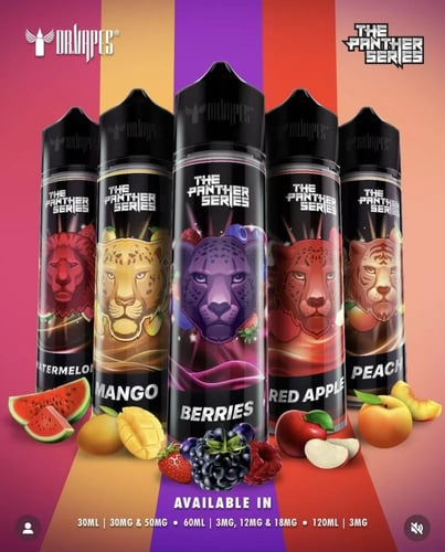 نكهات سلسلة بانثر دكتور فيب