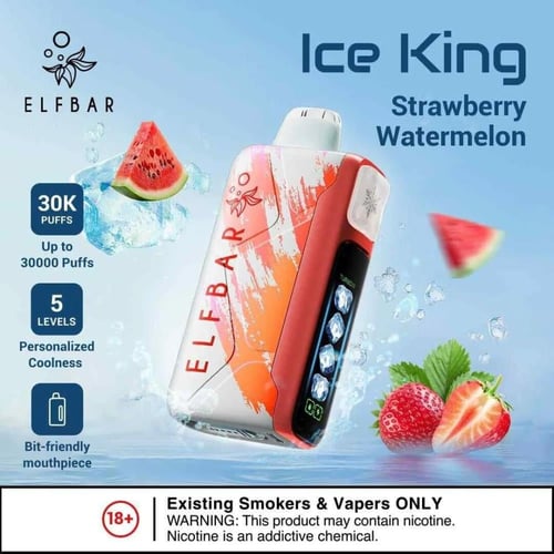 الف بار ايس كينق 30000 سحبة - ELFBAR ICE KING