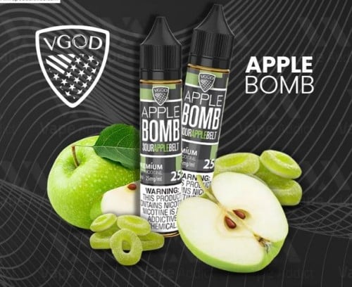 نكهة تفاح حامض فيقود سولت - Green apple sour salt