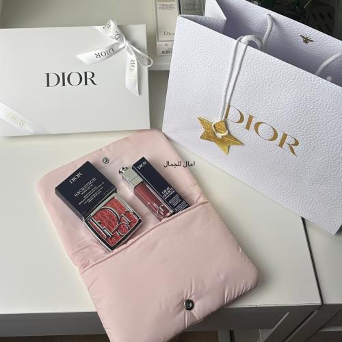 Dior Beauty bag package with makeup