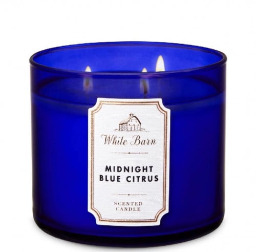 شمعه بثلاث فتلات Midnight Blue Citrus