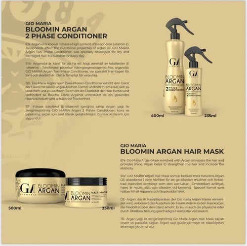 كريم ماسك زيت الأرجان الطبيعى لحماية الشعر 500 ملل...