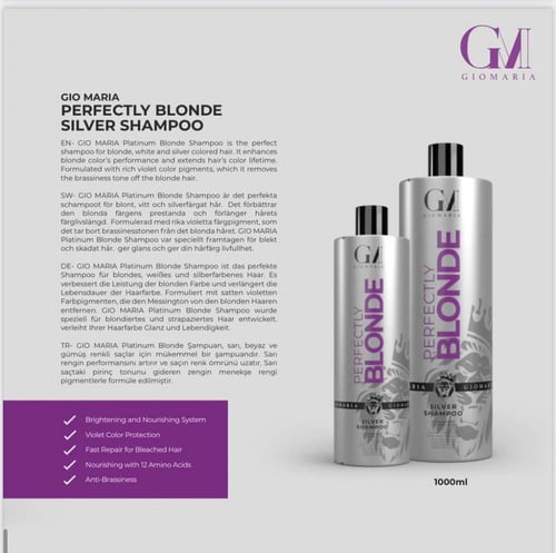 الشامبو الفضي 400 مللى غنى بالزيوت الطبيعية لتنعيم...