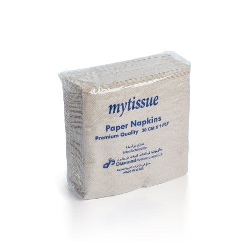 مناديل سفرة بني مقاس 30*30 (100 قطعة). 2692007012