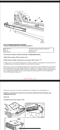 كتيب PDF طرق صيانة مرسيدس شبح