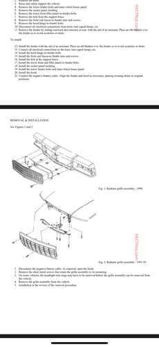 كتيب طرق صيانة PDF كابريس 1989-1990 يدعم حتى 1993