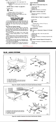 5 كتيبات PDF طرق صيانة جمس - شفر 1994 و 1999-1988