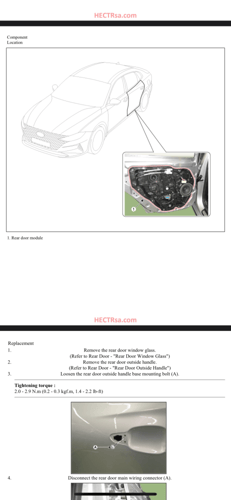 كتيب طرق صيانة PDF ازيرا 2021-2023