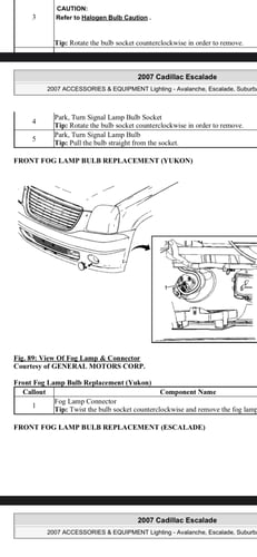 كتيب PDF طرق صيانة جمس - تاهو - افلنش - اسكاليد 20...