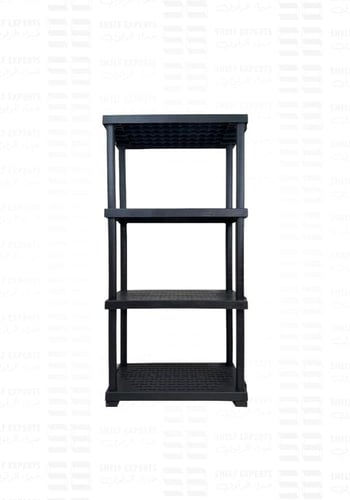 وحدة ارفف بلاستيك مقوى 250 كجم/رف | 4 رفوف 90×40×1...