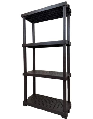 وحدة ارفف بلاستيك مقوى 250 كجم/رف | 4 رفوف 90×40×1...