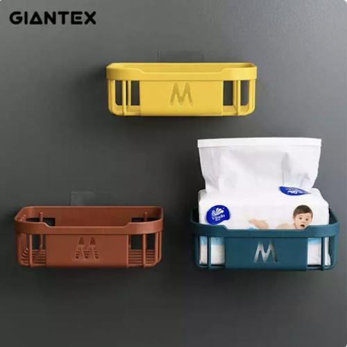 رف لاصق للمنديل والكريمات