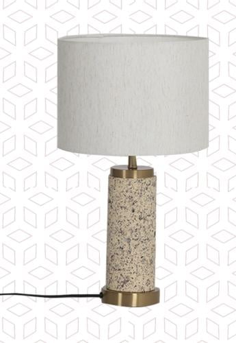Granite table lamp, C 1