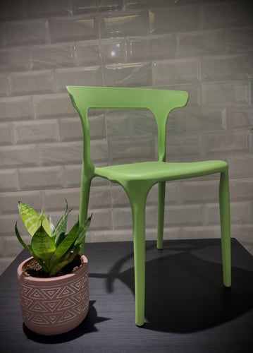 كرسي اطفال لون اخضر