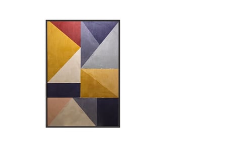 لوحة اشكال هندسية (le géométrique)