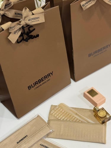 مشط بربري مع حقيبة قماشية و كيس