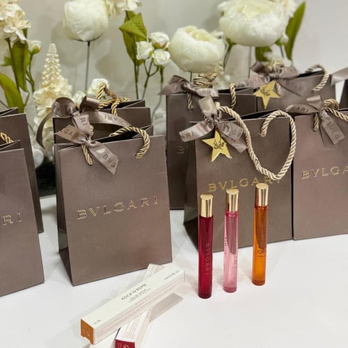 10 عطور بولغري أصلية 10 مل مع كيس