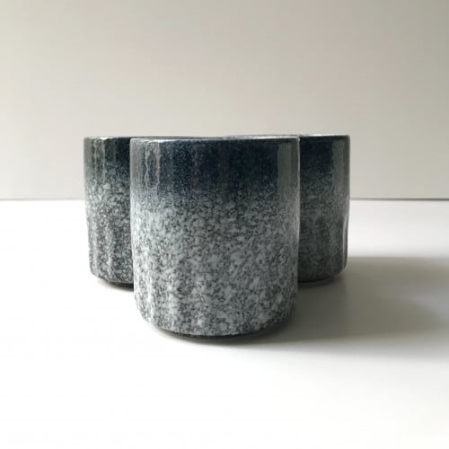 كوب سراميك مرقط أزرق 130 مل