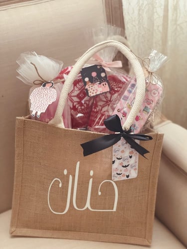 شنطة من الجوت مقاس M