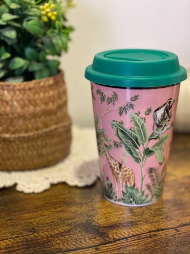 كوب من الخيزران صديق للبيئة 400ml