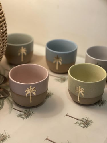 كوب سيراميك فخار