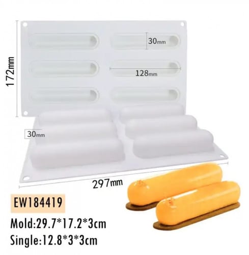 قالب موس اصابع 6 فجوات