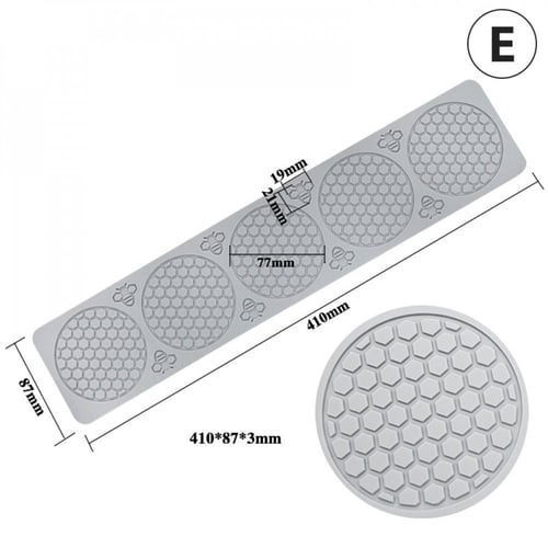 قالب خلية نحل مدور صغير