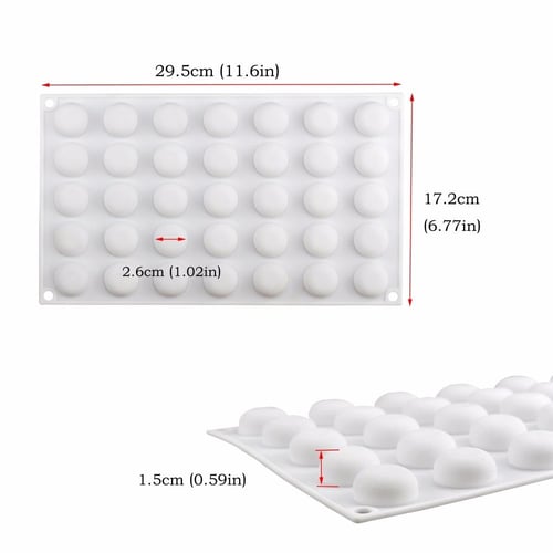 قالب شوكولاته ميني قبه