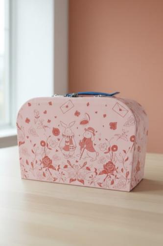 حقيبة أطفال بتصميم الأرانب والزهور