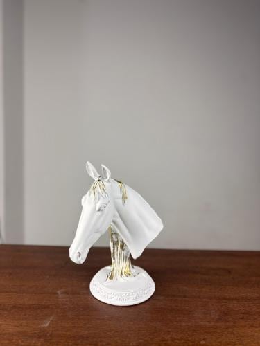 ديكور طاولة رأس حصان - أسود. المقاس :22*13*26