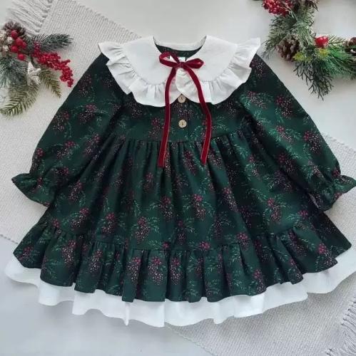 فستان بناتي ربيعي