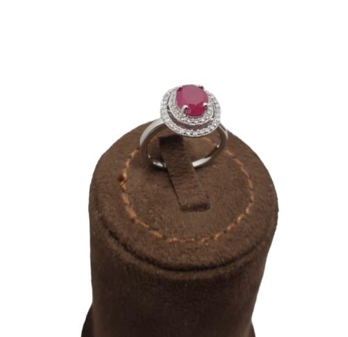 خاتم نسائي فضة