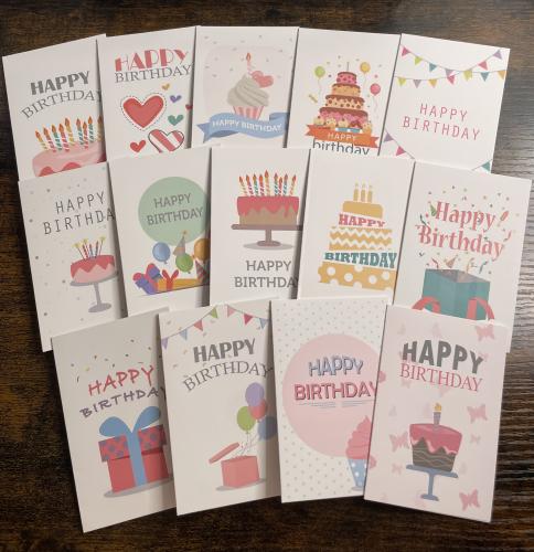 بطاقة تهنئة ميلاد