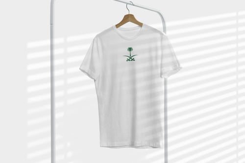 تيشرت الحصان اليوم الوطني اوفر سايز