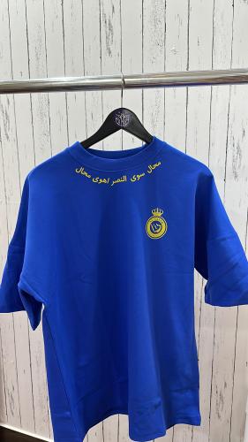 طقم تيشرت وشورت النصر اوفر سايز - اطفال