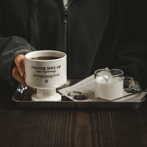 Soulful Beginnings MUG - white