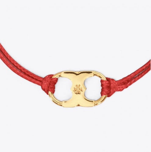 تسليم فوري Tory Burch Bracelet / Red