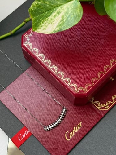 سلسال كارتييه فضي