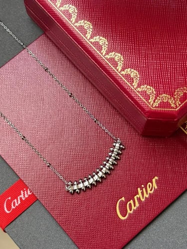 سلسال كارتييه فضي