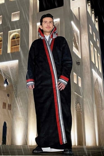 فروه شتويه بنقشة السدو