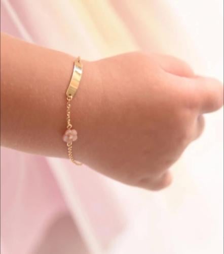 اسواره ناعمة فخامة مع ورده صدف