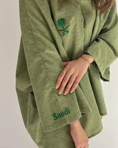 قميص اوفر سايز بقماش لن