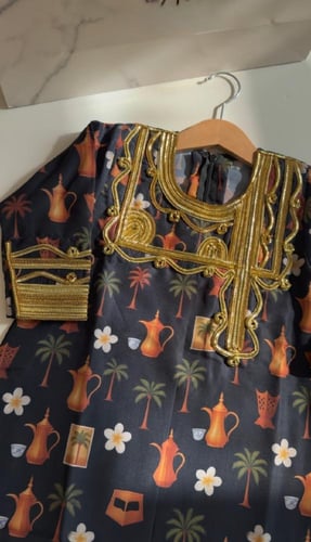 جلابيه أنيقة بشكل عصري